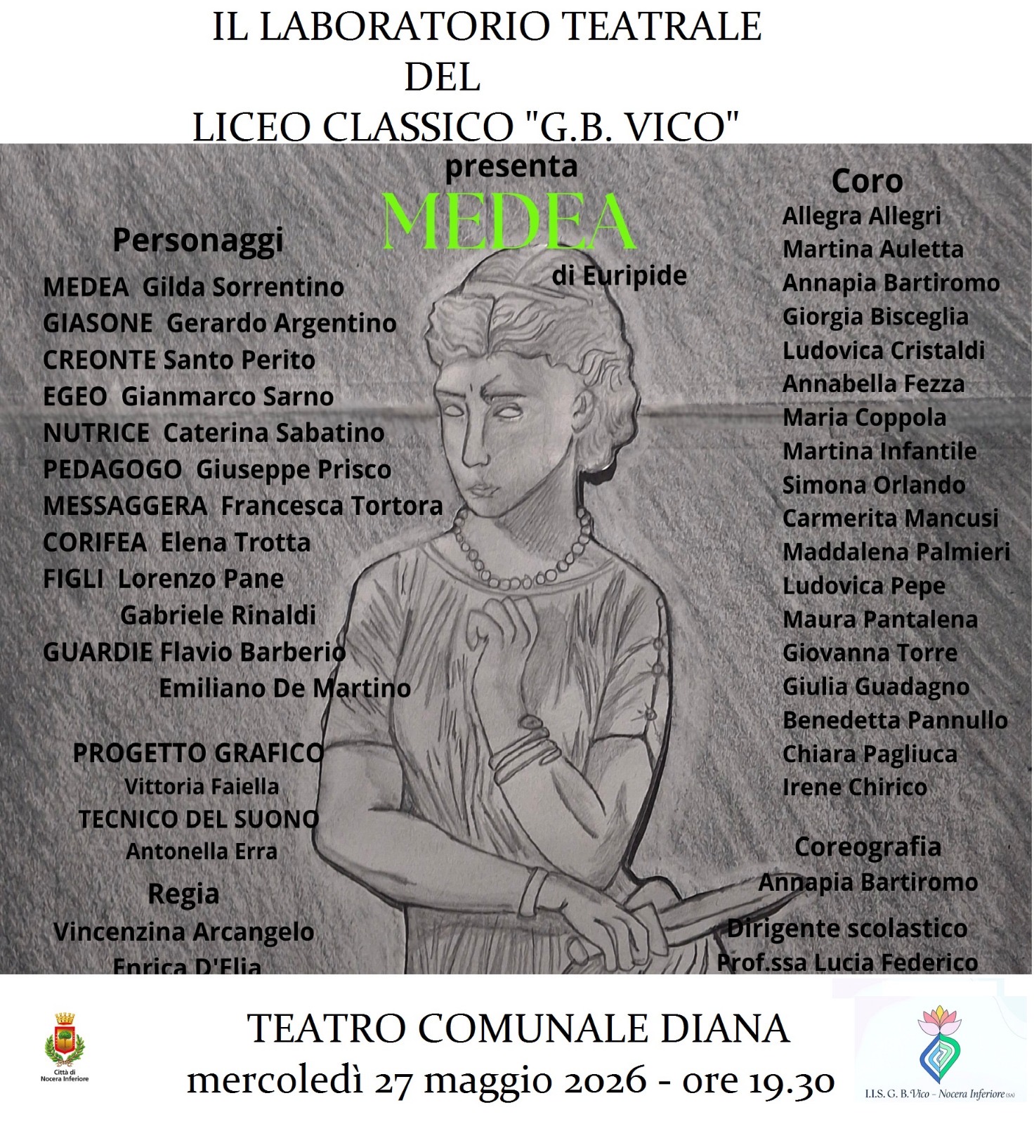 “Medea” di Euripide al Teatro Comunale Diana
